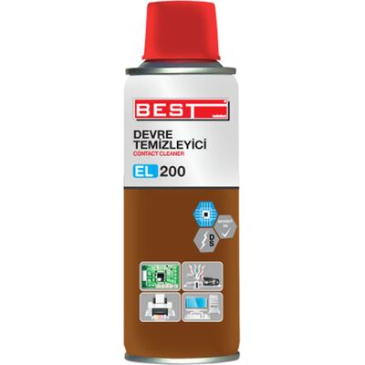 Best EL-200 Devre Temizleyici (Yağsız) Sprey 200 ml - 1
