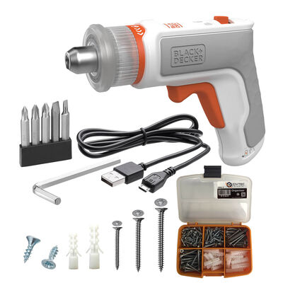 Black&Decker BCRTA01 3.6V Led Işıklı Şarjlı Vidalama - 1