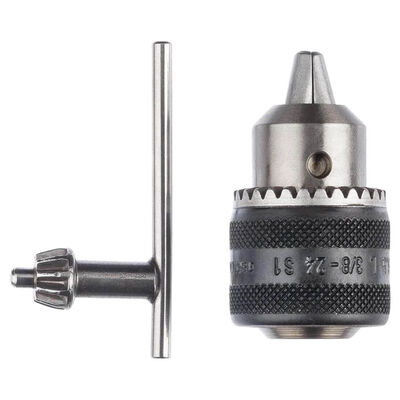 Bosch 0,5-6,5 mm 3/8-24 Anahtarlı Mandren - 1