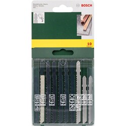 Bosch 10 Parça Dekupaj Testere Seti Karışık (Promo) - 2