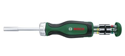 Bosch 12 Uçlu Cırcırlı Tornavida - BOSCH 1600A027PP - 1