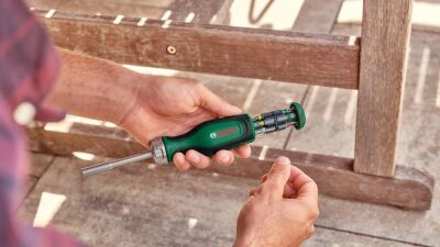 Bosch 12 Uçlu Cırcırlı Tornavida - BOSCH 1600A027PP - 4