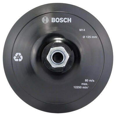Bosch 125 mm M14 Kağıt Zımparalar için Taban - 1