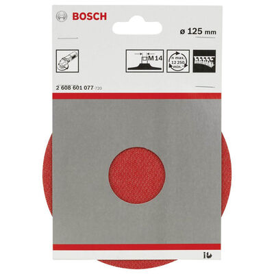 Bosch 125 mm M14 Kağıt Zımparalar için Taban - 2