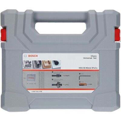 Bosch 15 Parça Bimetal 19-76 mm Panç Delik Açma Seti - 2607011478 - 3