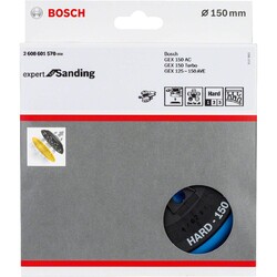 Bosch 150 mm Çok Delikli Zımp. Tabanı Sert (GEX) - 2
