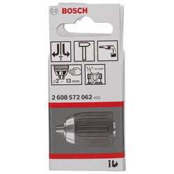 Bosch 2-13 mm - 1/2-20 Anahtarsız Mandren - 2