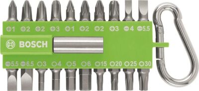 Bosch DIY-P 21 Parça Vidalama Ucu Seti (Yeşil) - 2607002823 - 1