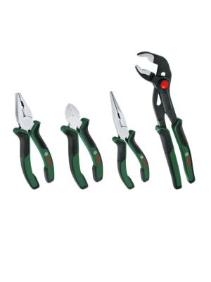 Bosch 4'Lü Pense,Yan Keski,Kargaburun,Boru Anahtarı Seti - 1600A02W7K - 1