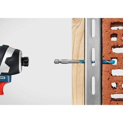 Bosch Altıgen Şaftlı, HEX-9 Serisi Çoklu Malzeme için Matkap Ucu 5li Set 4-5-6-8-10 mm - 5