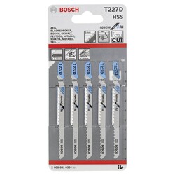Bosch Aluminyum İçin T 227 D Dekupaj Testeresi Bıçağı - 5Li Paket - 2
