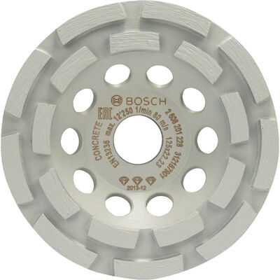 Bosch Best Serisi Beton İçin Elmas Çanak Disk 125 mm - 1