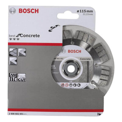Bosch Best Serisi Beton İçin Elmas Kesme Diski 115 mm - 2