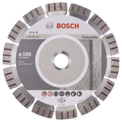 Bosch Best Serisi Beton İçin Elmas Kesme Diski 180 mm - 1