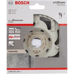 Bosch Best Serisi Beton İçin Hızlı Kesim Elmas Çanak Disk 125 mm - 2