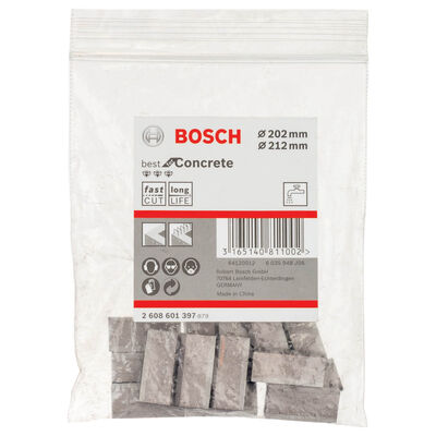 Bosch Best Serisi Elmas Sulu Karot Uç Segman 202-212 mm İçin 14 Parça - 2