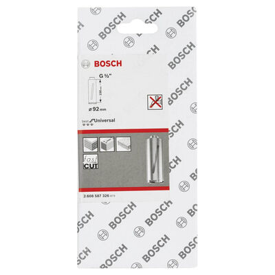 Bosch Best Serisi G 1/2 Girişli Kuru Karot Ucu 92*150 mm - 2