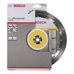 Bosch Best Serisi Genel Yapı Malzemeleri İçin Turbo Segmanlı Elmas Kesme Diski 230 mm - 2