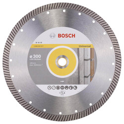 Bosch Best Serisi Genel Yapı Malzemeleri İçin Turbo Segmanlı Elmas Kesme Diski 300 mm - 1