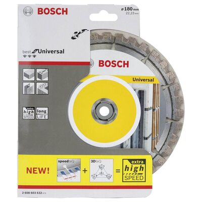 Bosch Best Serisi Genel Yapı Malzemeleri ve Metal İçin Elmas Kesme Diski 180 mm - 2