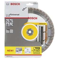 Bosch Best Serisi Genel Yapı Malzemeleri ve Metal İçin Elmas Kesme Diski 230 mm - 2