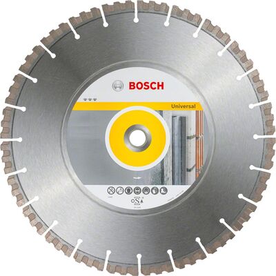 Bosch Best Serisi Genel Yapı Malzemeleri ve Metal İçin Elmas Kesme Diski 450 mm - 1