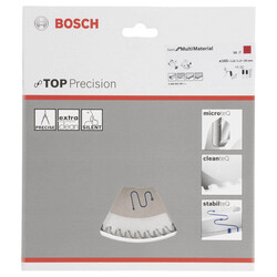 Bosch Best Serisi Hassas Kesim Çoklu Malzeme için Daire Testere Bıçağı 165*20 mm 56 Diş - 2