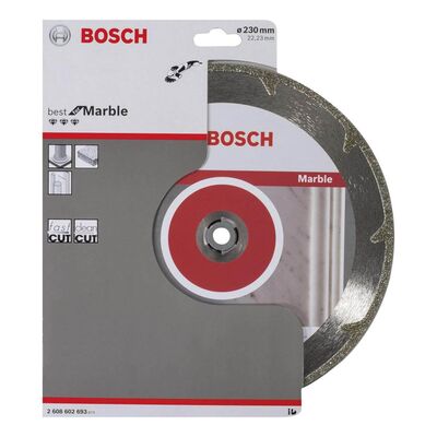 Bosch Best Serisi Mermer İçin Elmas Kesme Diski 230 mm - 2