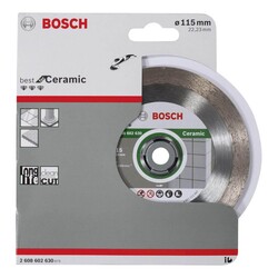 Bosch Best Serisi Seramik İçin, Elmas Kesme Diski 115 mm - 2