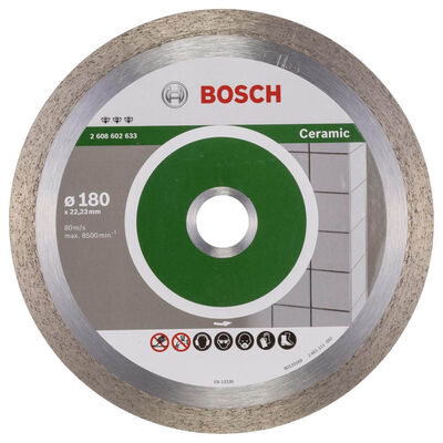 Bosch Best Serisi Seramik İçin, Elmas Kesme Diski 180 mm - 1
