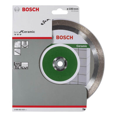 Bosch Best Serisi Seramik İçin, Elmas Kesme Diski 180 mm - 2