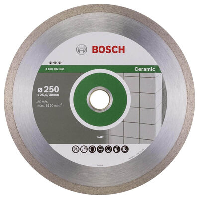 Bosch Best Serisi Seramik İçin Elmas Kesme Diski 250 mm - 1