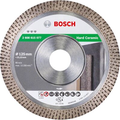 Bosch Best Serisi Sert Seramikler İçin Elmas Kesme Diski 125 mm - 1