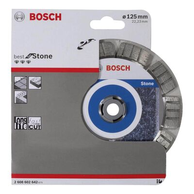 Bosch Best Serisi Taş İçin Elmas Kesme Diski 125 mm - 2