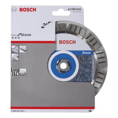Bosch Best Serisi Taş İçin Elmas Kesme Diski 150 mm - 2