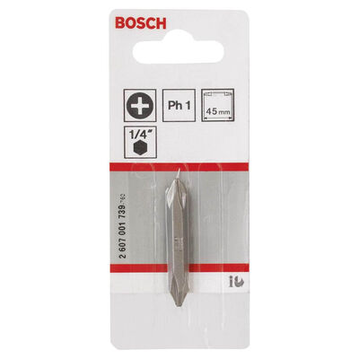 Bosch Çift Taraflı Vidalama ucu PH1xPH1*45 mm 1li - 2