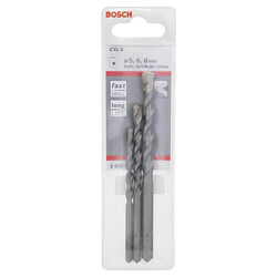 Bosch cyl-3 Serisi, Beton Matkap Ucu 3lü Set 5-6-8 mm - 2