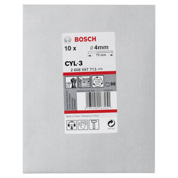 Bosch cyl-3 Serisi, Beton Matkap Ucu 4*75 mm 10lu Paket - 2
