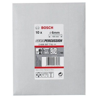 Bosch cyl-3 Serisi, Beton Matkap Ucu 6*100 mm 10lu Paket - 2