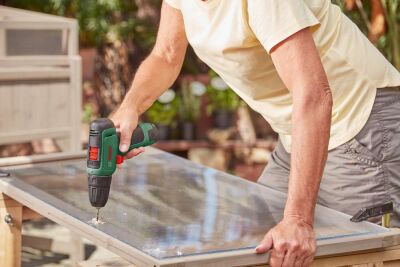 Bosch EasyDrill 1200 Akülü Delme Vidalama Makinesi + GAL 1210 CV (Tek Akülü) - 06039D3006 - 3