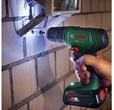 Bosch EasyDrill 18V-40 Çift Akülü Delme Vidalama (2x1.5Ah) + 241 Parça Aksesuar Seti - 06039D8007 - 3