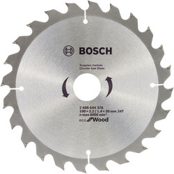 Bosch Ekonomik Seri 190*30 mm 24 Diş 10lu Daire Testere Bıçağı - 1