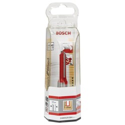 Bosch Expert Serisi Ahşap İçin Çift Oluklu, Sert Metal Düz Freze Ucu 12*10*76 mm - 2