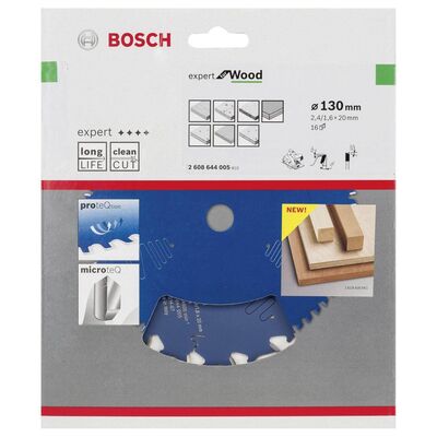 Bosch Expert Serisi Ahşap için Daire Testere Bıçağı 130*20 mm 16 Diş - 2