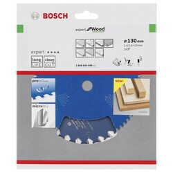 Bosch Expert Serisi Ahşap için Daire Testere Bıçağı 130*20 mm 24 Diş - 2