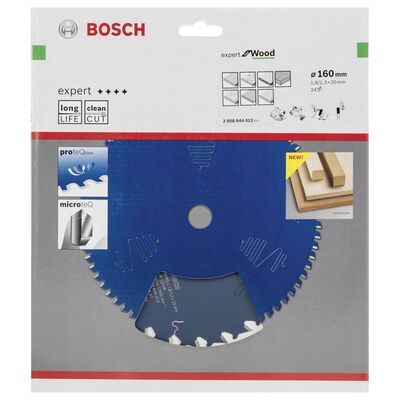 Bosch Expert Serisi Ahşap için Daire Testere Bıçağı 160*20 mm 24 Diş - 2