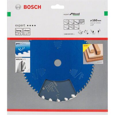 Bosch Expert Serisi Ahşap için Daire Testere Bıçağı 160*20 mm 24 Diş - 2