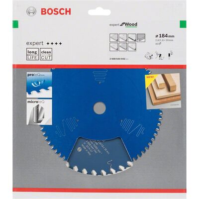 Bosch Expert Serisi Ahşap için Daire Testere Bıçağı 184*30 mm 40 Diş - 2