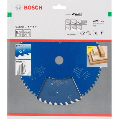 Bosch Expert Serisi Ahşap için Daire Testere Bıçağı 210*30 mm 48 Diş - 2