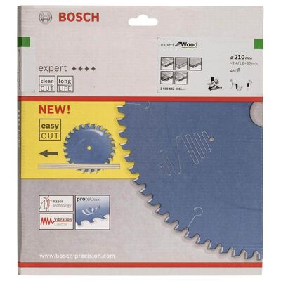Bosch Expert Serisi Ahşap için Daire Testere Bıçağı 210*30 mm 48 Diş - 2